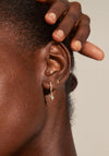 Pilgrim Elza Crystal 2-in-1 Earrings Set, Gold