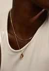 Pilgrim Julietta Crystal Coin 2-in1 Necklace, Gold
