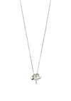 Pilgrim Anet Charm Pendant Necklace, Silver