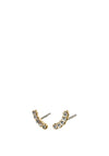 Pilgrim Anita Ear Crawlers Crystals Earrings, Gold