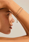 Pilgrim Thankful 2-in-1 Bracelet, Taupe & Gold