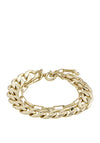 Pilgrim Compass Duo Link Bracelet, Gold