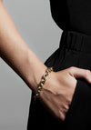Pilgrim Heritage Chain Link Bracelet, Gold