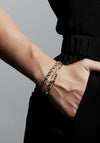 Pilgrim Simplicity Chord & Link Chain Bracelet, Gold