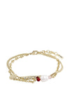 Pilgrim Posey Semi-Precious Stone Bracelet, Gold
