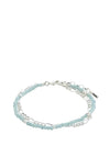 Pilgrim Thankful 2-in-1 Bracelet, Silver & Grey
