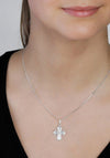 Pilgrim Dagmar Cross Pendant Necklace, Silver