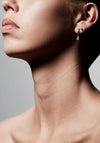 Pilgrim Sylvia Crystal Stud & Hoop Set, Gold
