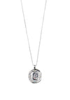 Pilgrim Feelings of L.A Sun Motif Necklace, Silver