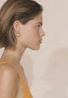 Pilgrim Edurne Crystal Hoop Earrings, Gold