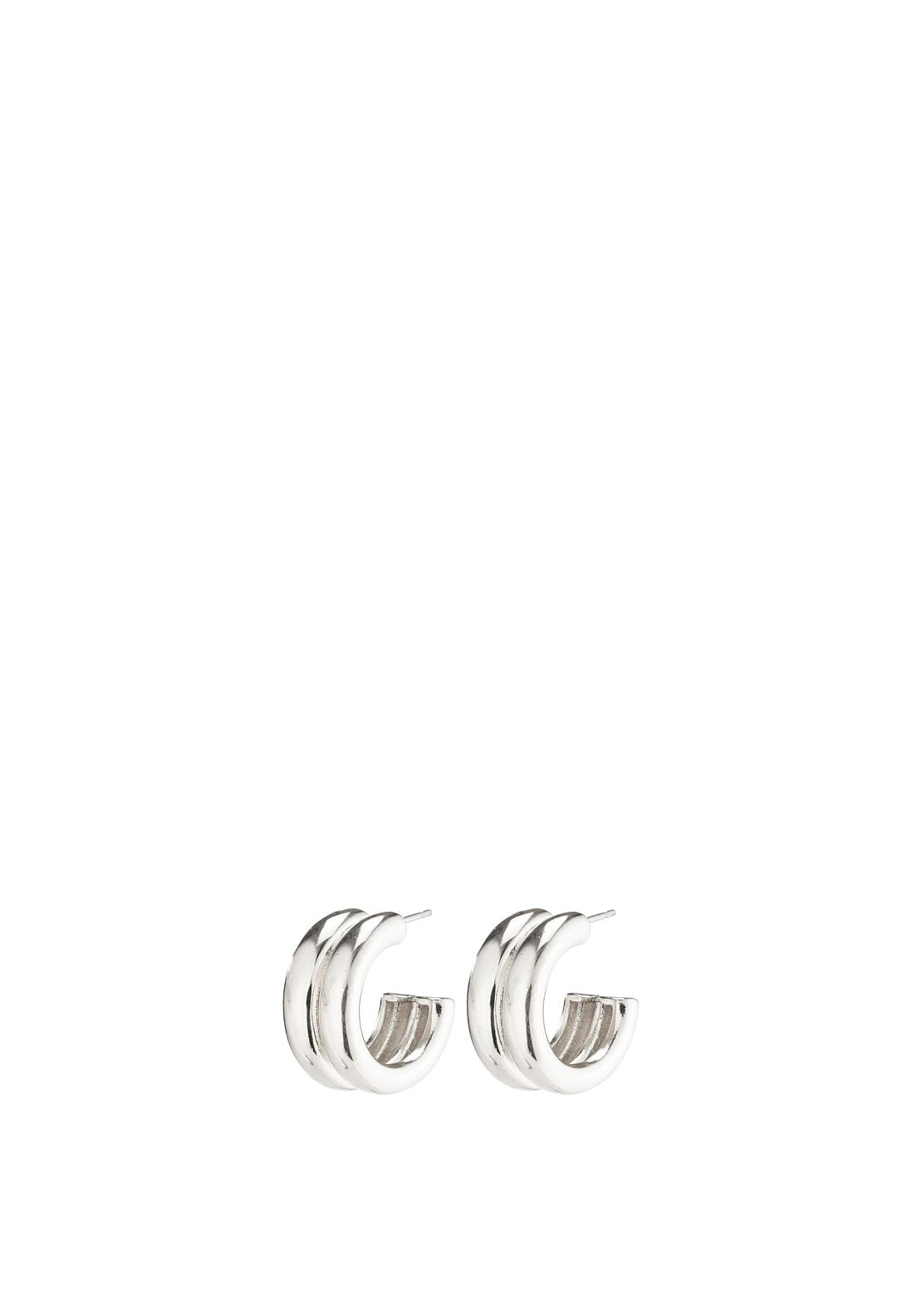 Pilgrim Heritage Band Hoops, Silver