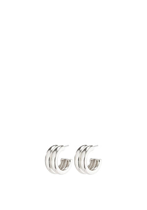Pilgrim Heritage Band Hoops, Silver