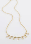 Pilgrim Regina Star Charm Necklace, Gold