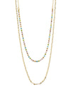 Pilgrim Cherished Gold-Plated Necklace, Multi