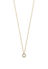 Pilgrim Tessa Crystal Ring Necklace, Gold