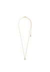 Pilgrim Tessa Crystal Ring Necklace, Gold