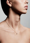 Pilgrim Tessa Crystal Ring Necklace, Gold
