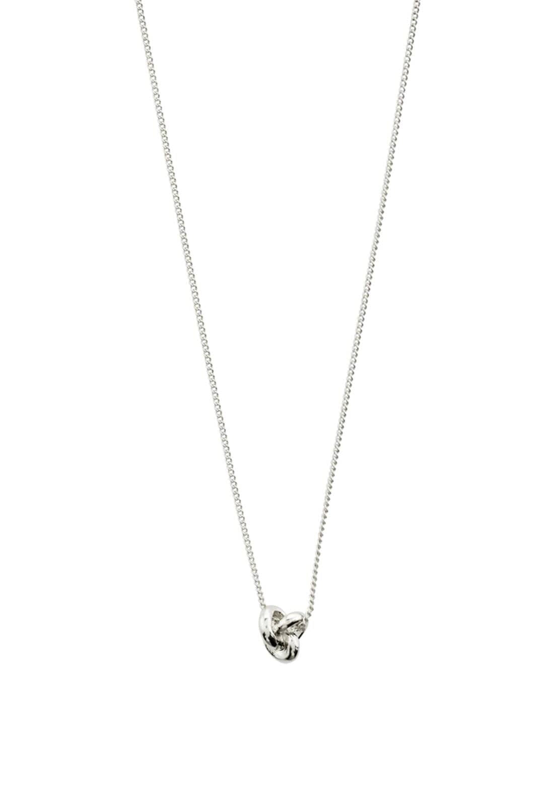 Pilgrim Ecstatic Pendant Necklace, Silver
