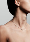Pilgrim Regina Star Charm Necklace, Silver