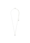 Pilgrim Tessa Crystal Ring Necklace, Silver