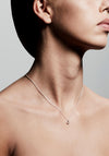Pilgrim Tessa Crystal Ring Necklace, Silver