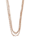 Pilgrim Katherine Freshwater Pearl Necklace, Rose Gold