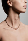 Pilgrim Katherine Freshwater Pearl Necklace, Rose Gold