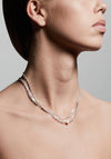 Pilgrim Katherine Freshwater Pearl Necklace, Silver