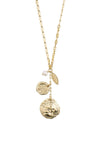 Pilgrim Posey Charmed Necklace, Gold