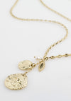 Pilgrim Posey Charmed Necklace, Gold