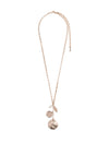 Pilgrim Posey Charmed Necklace, Rose Gold