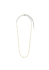 Pilgrim Jola Freshwater Pearl Necklace, Cream & Silver