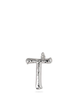 Pilgrim T Initial Charm, Silver