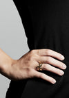 Pilgrim Compass Decorative Ring, Gold