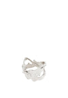 Pilgrim Compass Decorative Ring, Silver