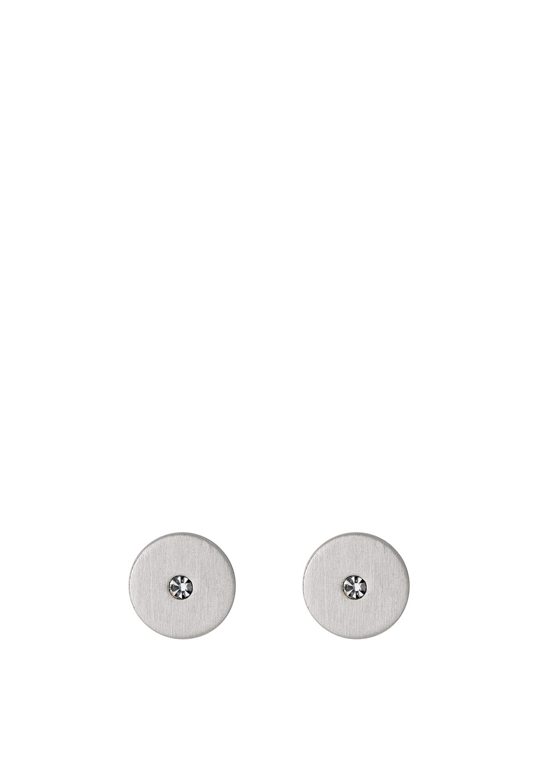 Pilgrim Bella Disc Earrings, Silver