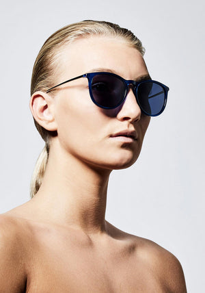 Pilgrim Vanille Sunglasses, Blue