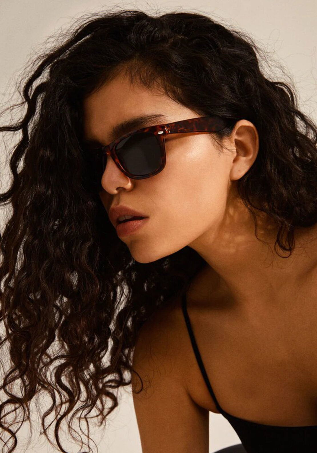 Pilgrim Reese Sunglasses, Brown Tortoise