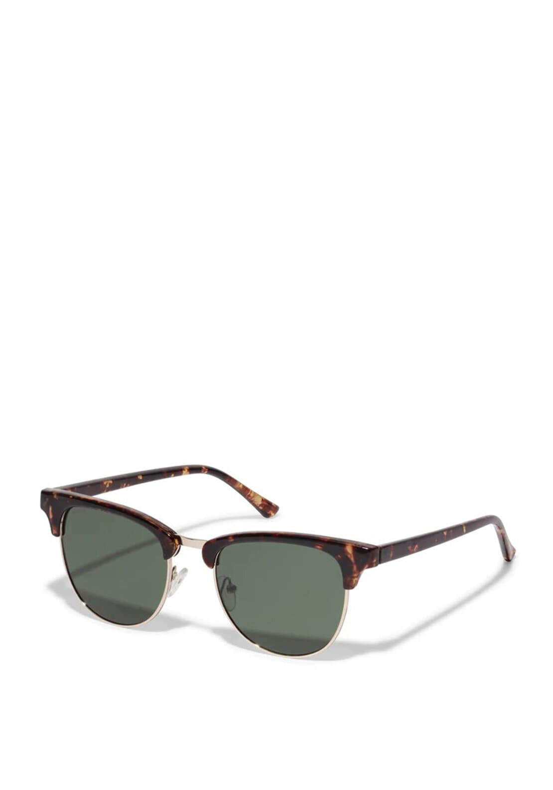 Pilgrim Charlie Sunglasses, Brown Tortoise