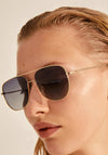 Pilgrim Dallas Sunglasses, Gold