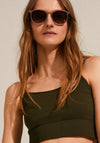 Pilgrim Vanille Sunglasses, Soft Brown