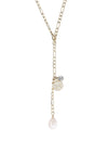 Pilgrim Urd Freshwater Pearl Pendant Necklace, Gold
