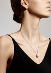 Pilgrim Water Freshwater Pink Pearl Drop Necklace, Gold