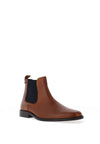 Paul O Donnell by Pod Birch Leather Chelsea Boots, Cognac