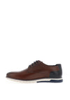 Paul O Donnell by POD Cillian Leather Casual Shoe, Brown