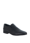 Paul O Donnell Tyrus Leather Slip on Shoe, Black