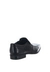 Paul O Donnell Tyrus Leather Slip on Shoe, Black