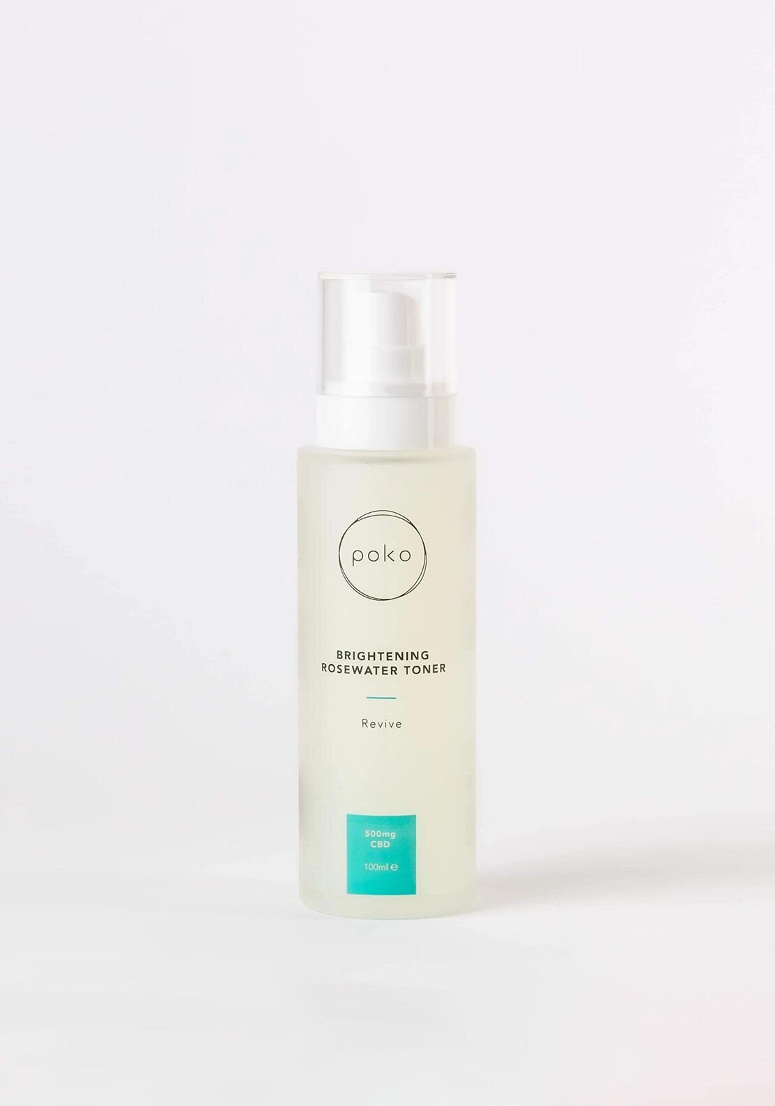 Poko Brightening Rosewater Toner, 100ml