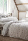 BEDMAKER DUVET SET COTTAGE GARDEN DB GREY
