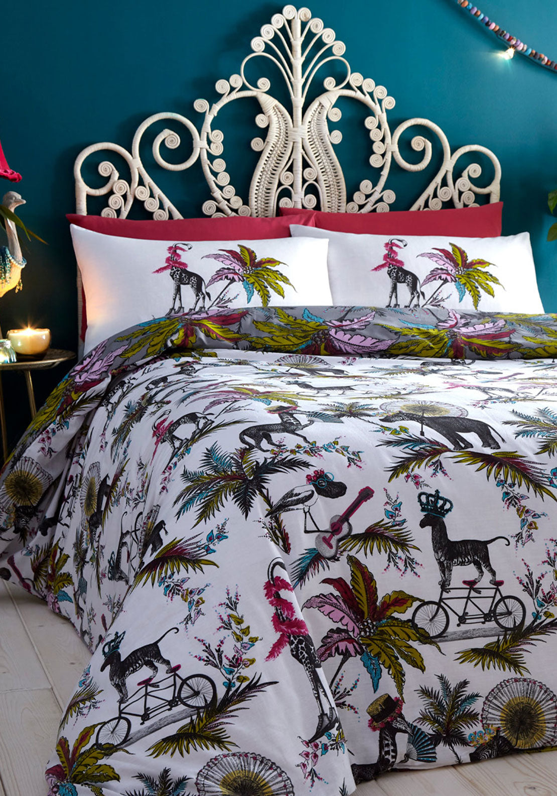 Portfolio Safari Jungle Duvet Set, Multi